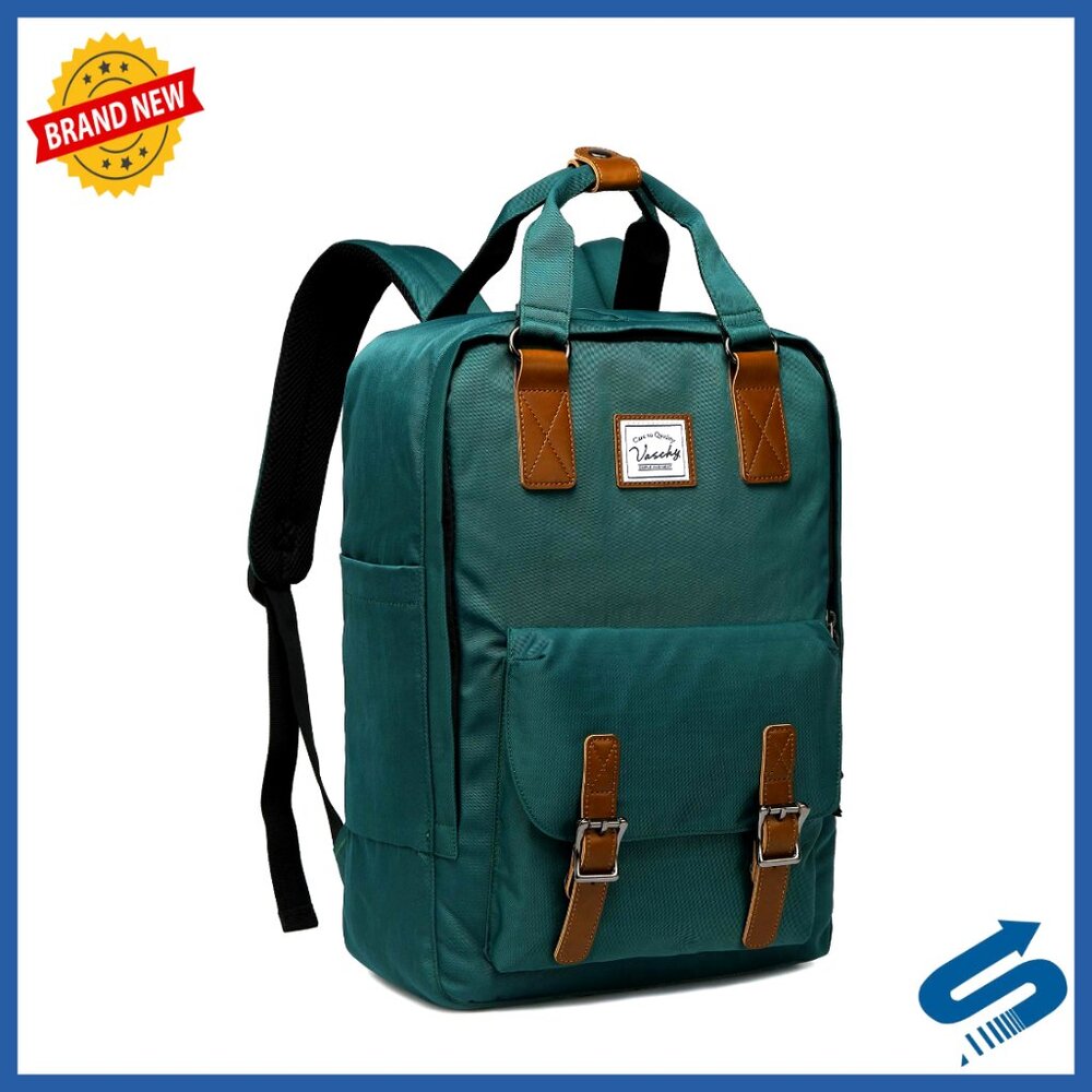 Vintage Water Resistant Backpack Unisex Casual Daypack College Laptop Bag